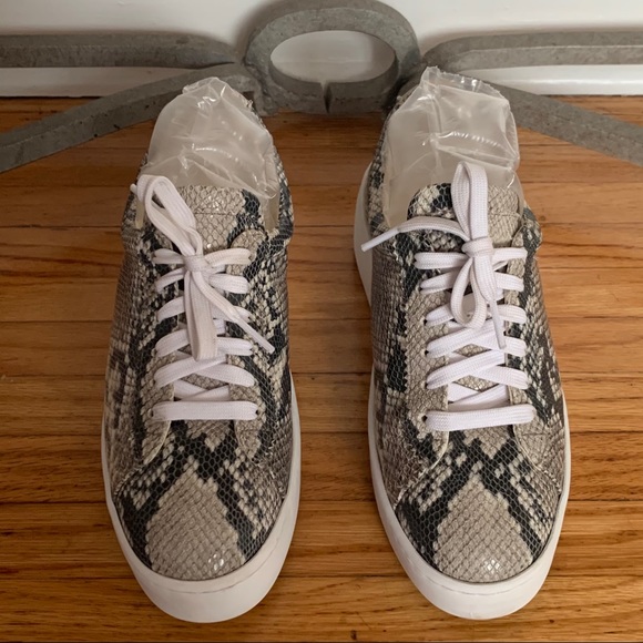 ROBERT CLERGERIE Tasket Snake Print Sneakers EUC - Picture 10 of 10